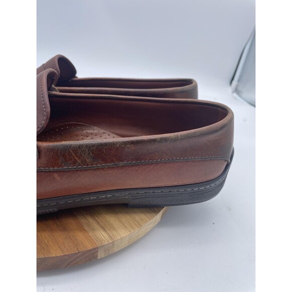 Allen Edmonds Lagrange Loafers Mens 13 Brown Leather Slip On Old Money Luxury main image 9